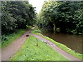 A canal cycle route, Kidderminster