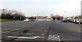 ST4287 : Magor Services car park by Jaggery