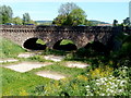 Three arches at the SE end of Wye Bridge, Monmouth