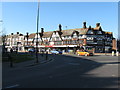 Shopping Parade by the A259 in West Worthing