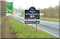 "Welcome" sign, Templepatrick