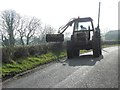 H4462 : Hedge trimming along Edergole Road by Kenneth  Allen