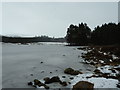 Frozen Loch Gynach