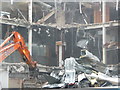 SZ0890 : Bournemouth: Waterfront demolition close-up by Chris Downer