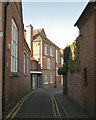 Chapel Row off Chapel Street, Warwick