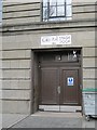 Stage door, Caird Hall