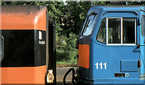 J2664 : NIR locomotive and CIE coach, Lisburn by Albert Bridge