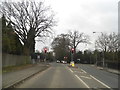 Forest Road at the junction of Chavey Down Road