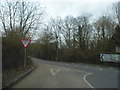 Tilehurst Lane at the junction of Forest Road, Binfield