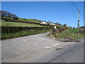 The junction of Yellow Road and the Ballyvally Road near Ballyvally Bridge