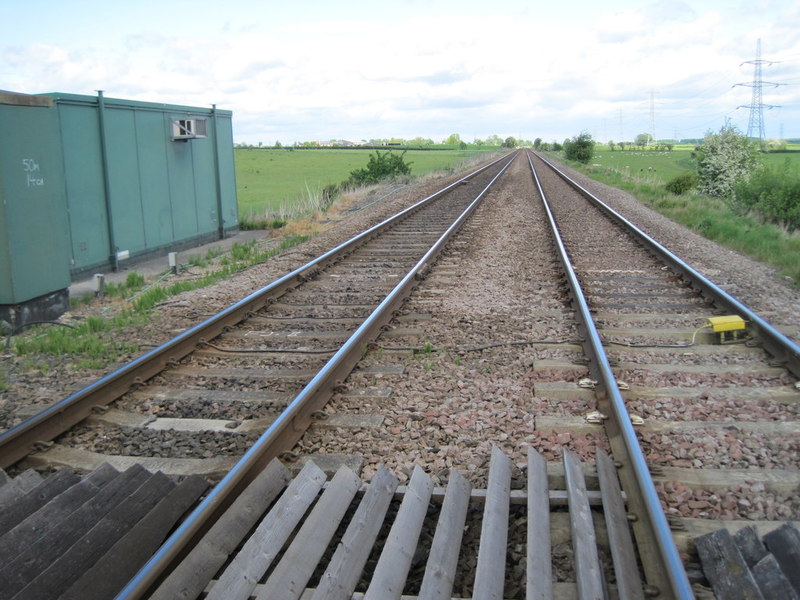 West Rounton Gates railway station... © Nigel Thompson :: Geograph ...