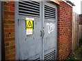 Electricity sub station rear of Dunster Way