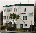 Central Hotel and palm trees