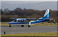 NM9034 : G-HEBO arrives at Oban airport by The Carlisle Kid