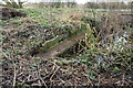 Culvert for drain under track near Sutton Wick Landfill