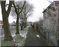 Footpath on Winchester Drive