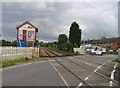 Frisby level crossing towards Melton Mowbray