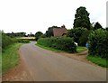 Knipton Road passes Croxton Lodge Cottages