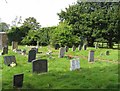 A corner of Edmondthorpe Cemetery