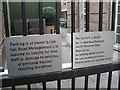 Notices by Flats in Hall Road, NW8