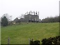 Derelict quarry buildings west of Rostrevor Road