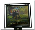 Sign at "The Robin Hood" PH