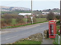 Herston: phone box on the A351