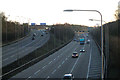 SP1372 : M42 junction 3a north by Robin Stott