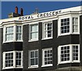 Royal Crescent, Brighton, close up