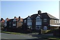 Houses on Stockport Road, Thelwall