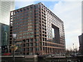 View of the Morgan Stanley building from Heron Quays