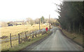 Phone box at Ty-Bach road junction