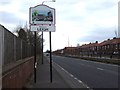 Entering Leigh on Atherleigh Way (A579)