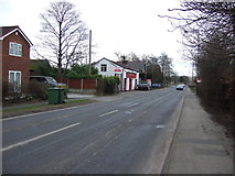 SJ6592 : Warrington Road (A574), heading south by JThomas