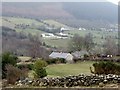 A small clachan of cottages below the B25