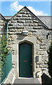 Curbar Primary School Front Door, Calver Bridge, Curbar