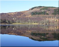 NN8459 : Reflections in Loch Tummel by Russel Wills