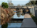 Swan Drive bridge over the canalised River Salwarpe