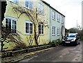 TQ0306 : Pastel houses, Clay Lane, Crossbush by nick macneill