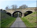 Stone bridge at former Melbourne station