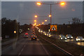 The Southend Arterial at Dusk