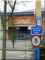 Comet and car park in Wolverhampton