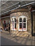SJ7154 : Crewe - cafe bay window by Dave Bevis
