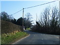 Burton Road approaches Ryecroft Lane