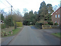 Folley Road junction with Post Office Road