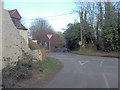 Kintbury Road crossroads with Pebble Hill