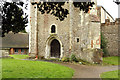 St Mary, Redbourn - West doorway