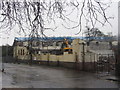 Demolition of John Street warehouse, Cardiff