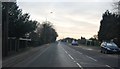 A28 passing the Vehicle testing station