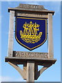 Yarmouth: close-up of the town sign